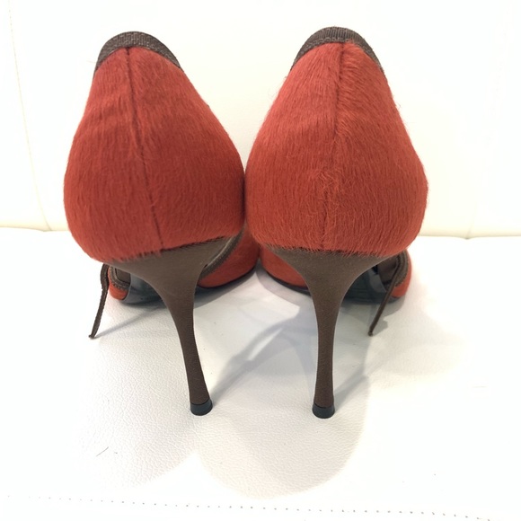 DOLCE & GABBANA Pony Hair Sandals Sz 40.5 - Picture 4 of 6